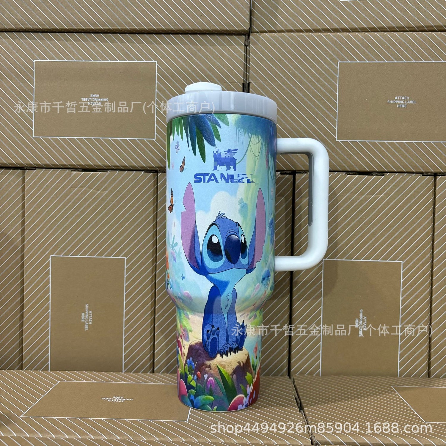 Coleccionable Jack & Sally , Stich 40oz