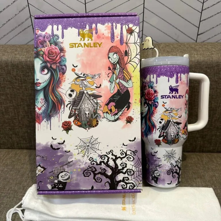 Coleccionable Jack & Sally , Stich 40oz