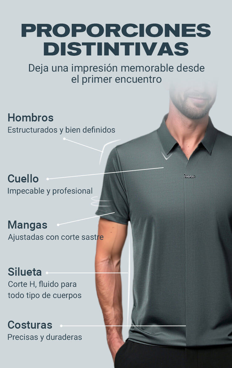 Camisa Negocios Seda Helada