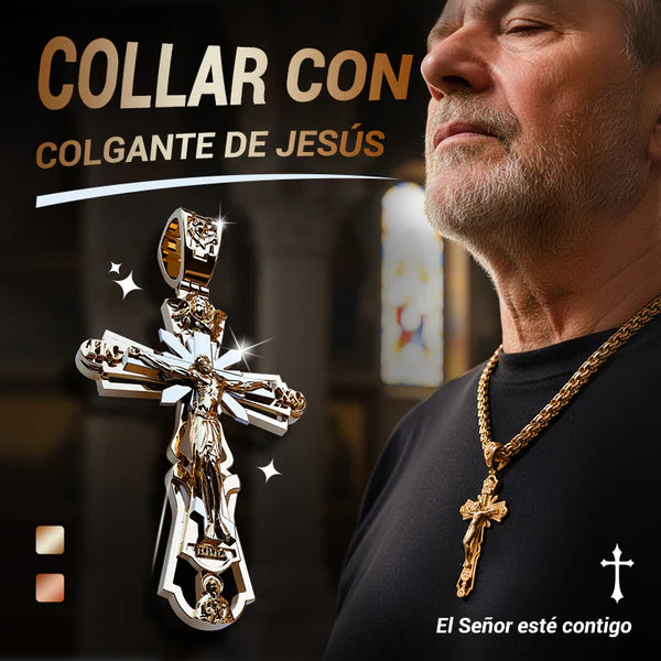 Collar Santísimo Cristo Perlas