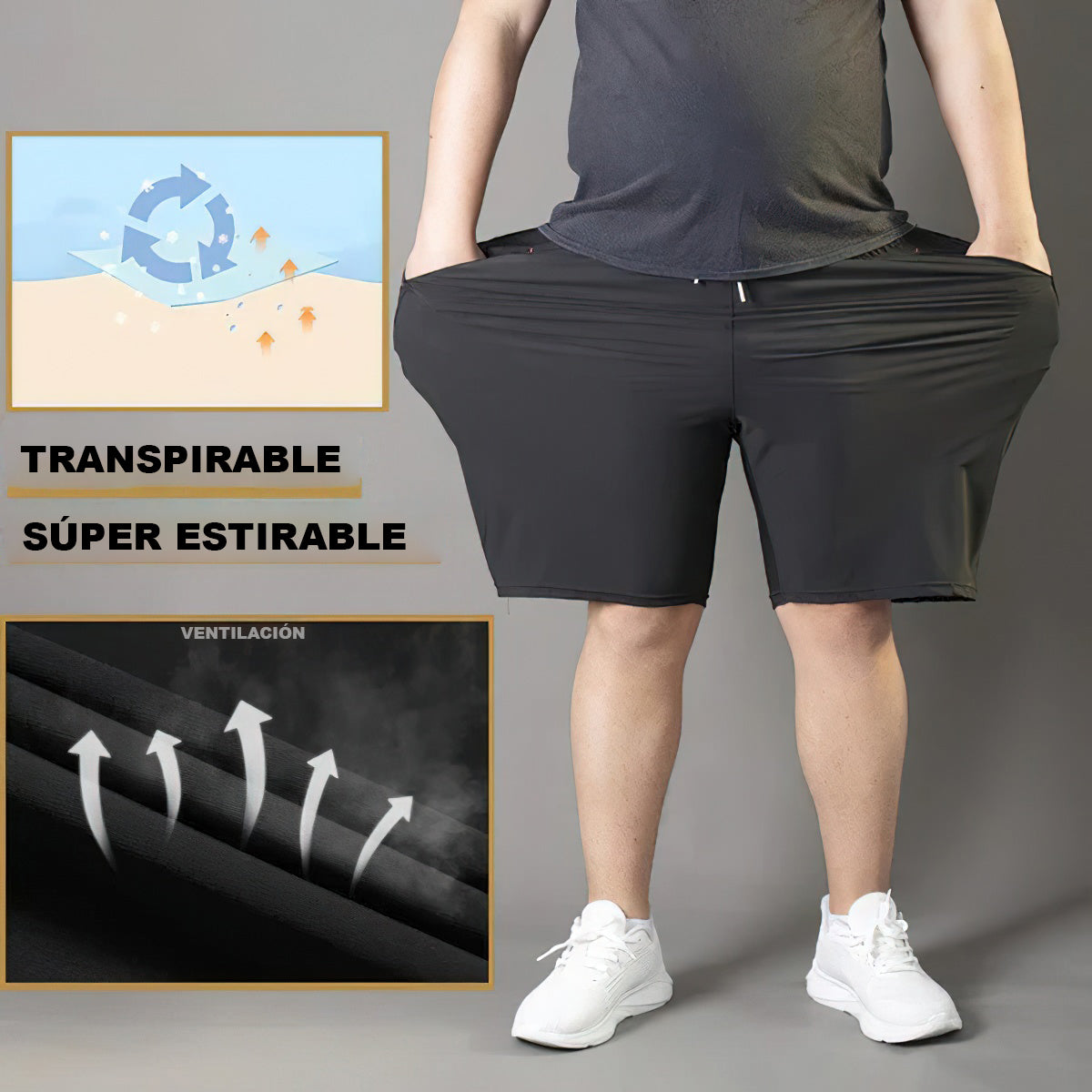 Short Seda Helada CoolMax