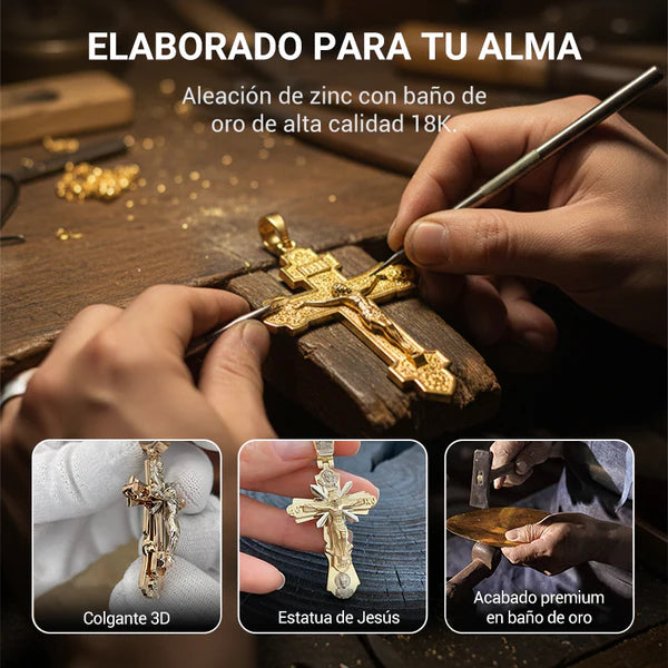 Collar Santísimo Cristo Perlas