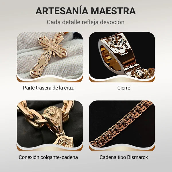 Collar Santísimo Cristo Perlas