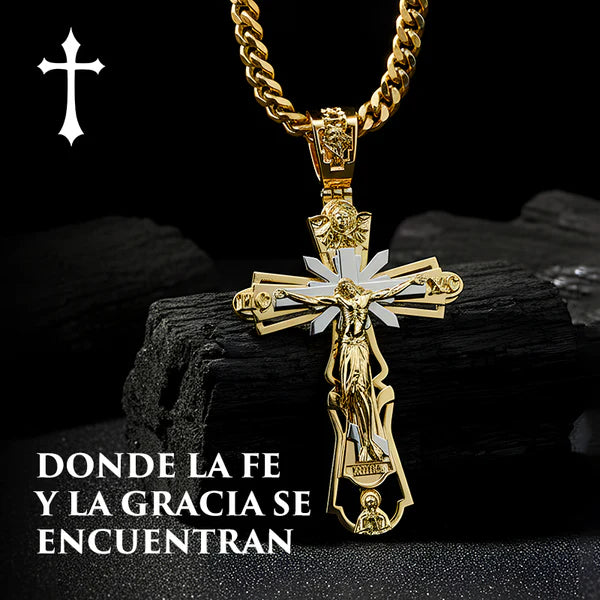 Collar Santísimo Cristo Perlas