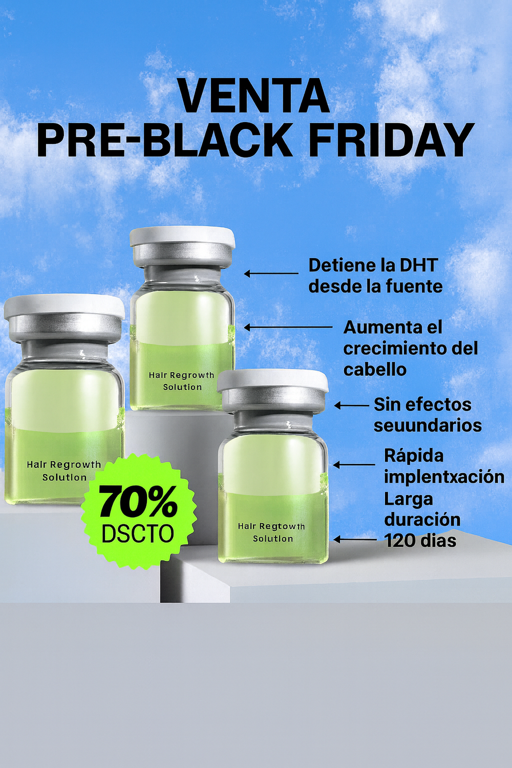 ALPHAGEN™- Sistema de regeneración del cabello