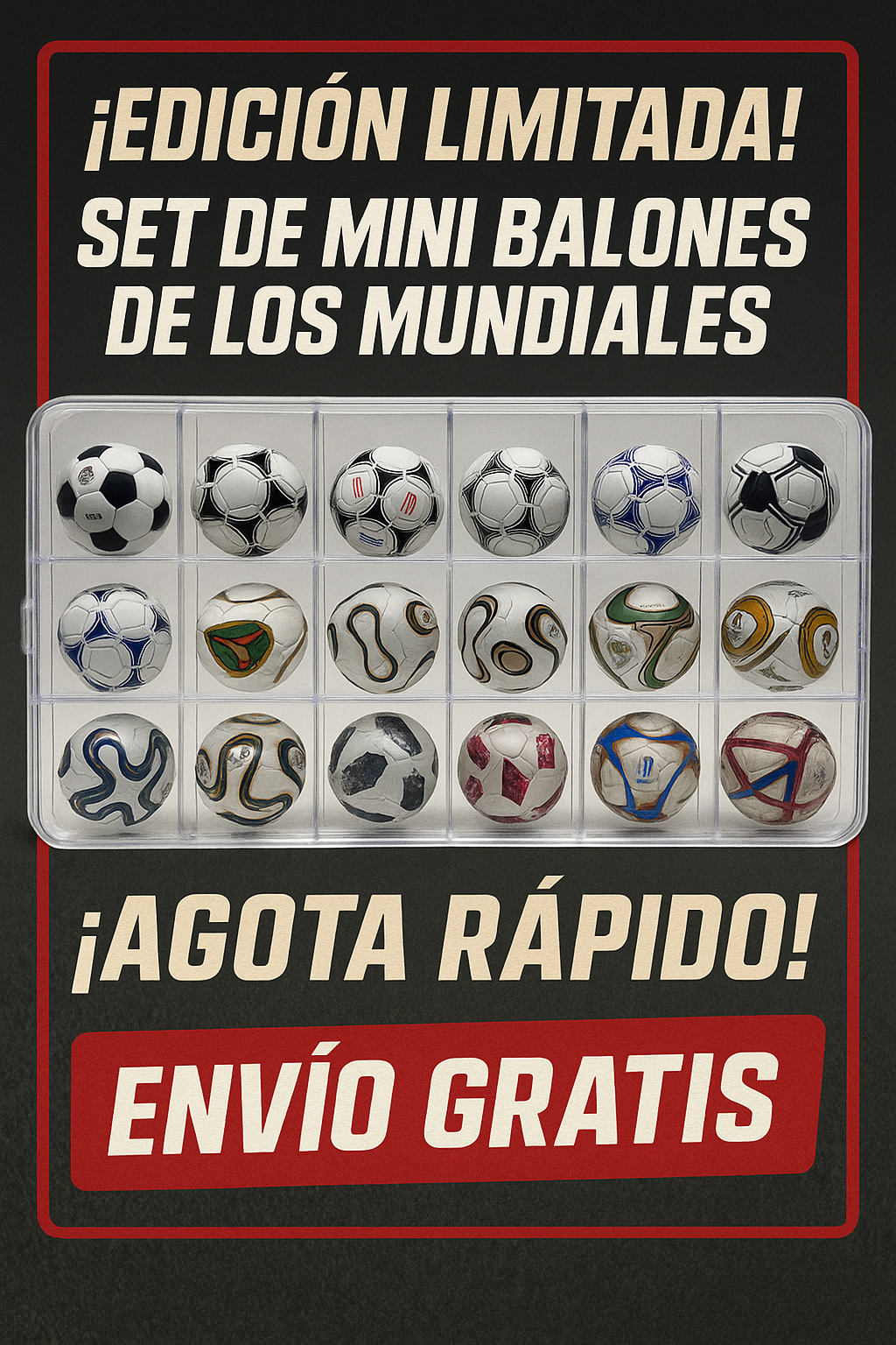 Colección Mundial Legendaria™ — Mini Balones 1970-2022