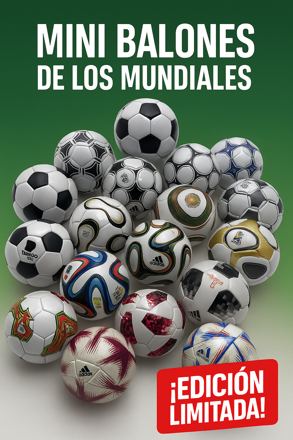 Colección Mundial Legendaria™ — Mini Balones 1970-2022