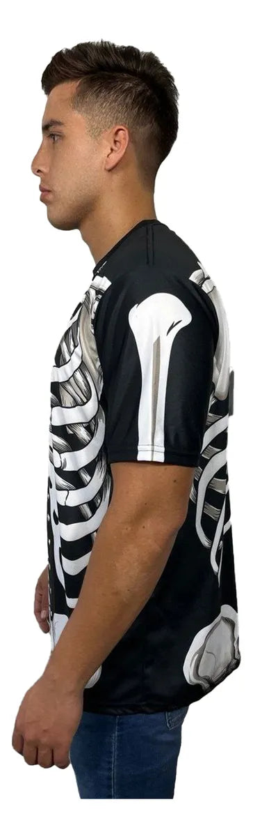 Camisa Manga Corta Skeleton Premium