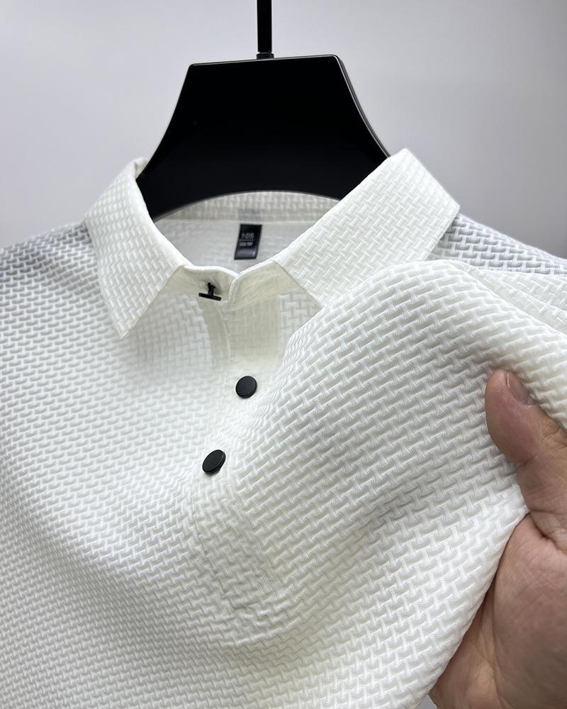 Camisa Polo Seda Helada