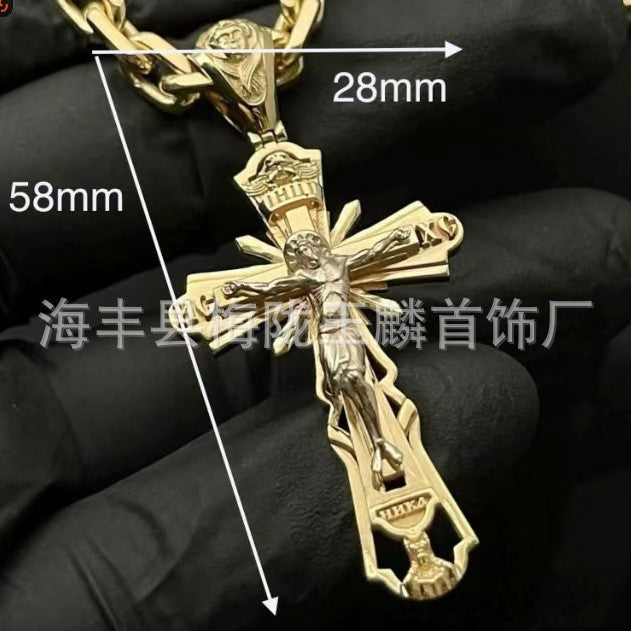 Collar Santísimo Cristo Perlas