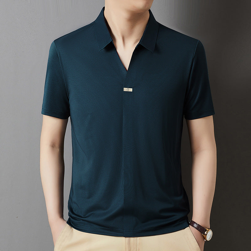 Camisa Negocios Seda Helada