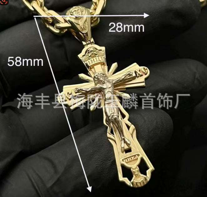 Collar Santísimo Cristo Perlas