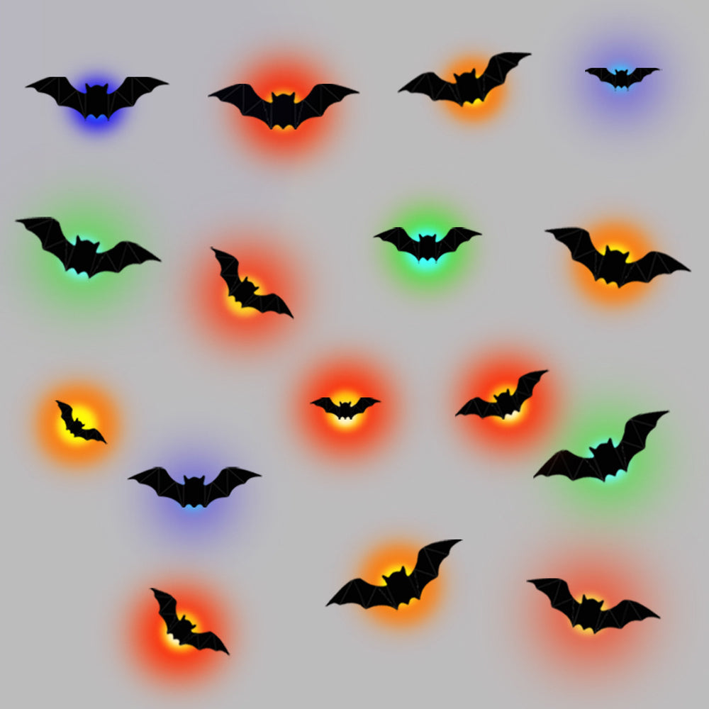 Murciélagos 3D Halloween